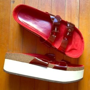 Zara Woman Platform Sandals